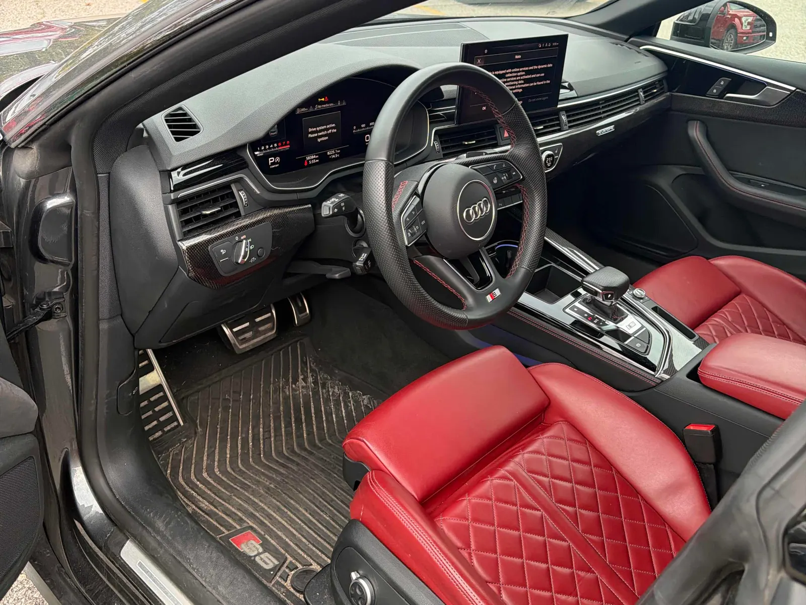 Interior driver side