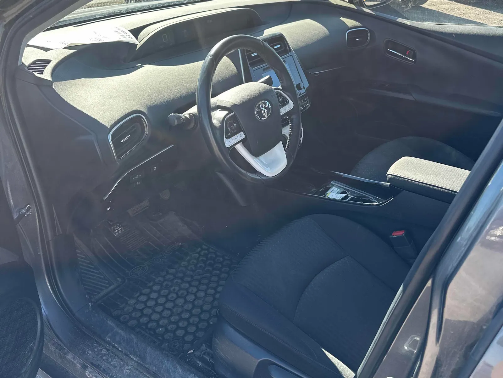 Interior driver side