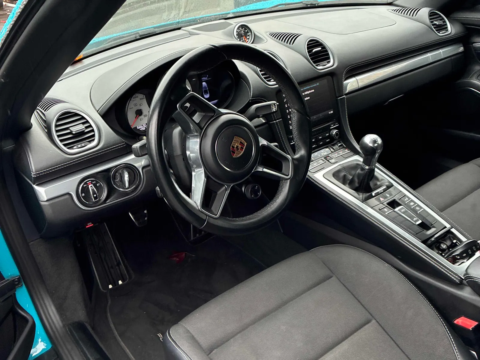 Interior driver side