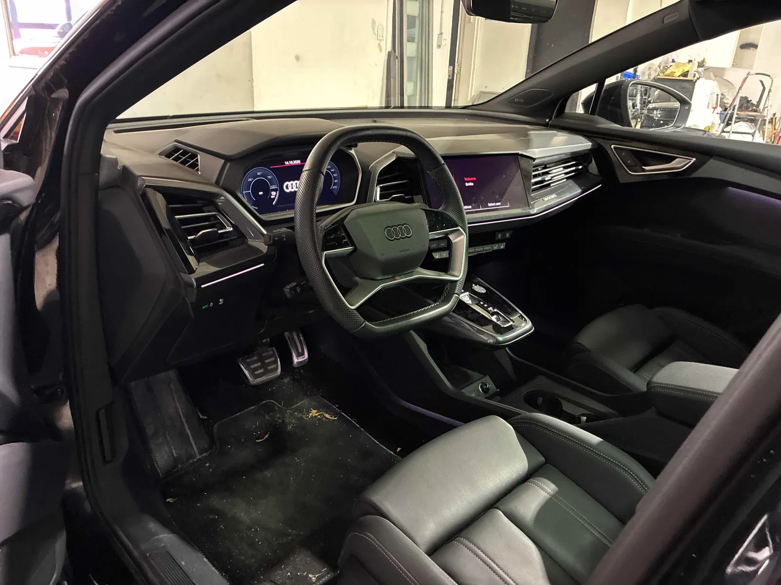 Interior driver side