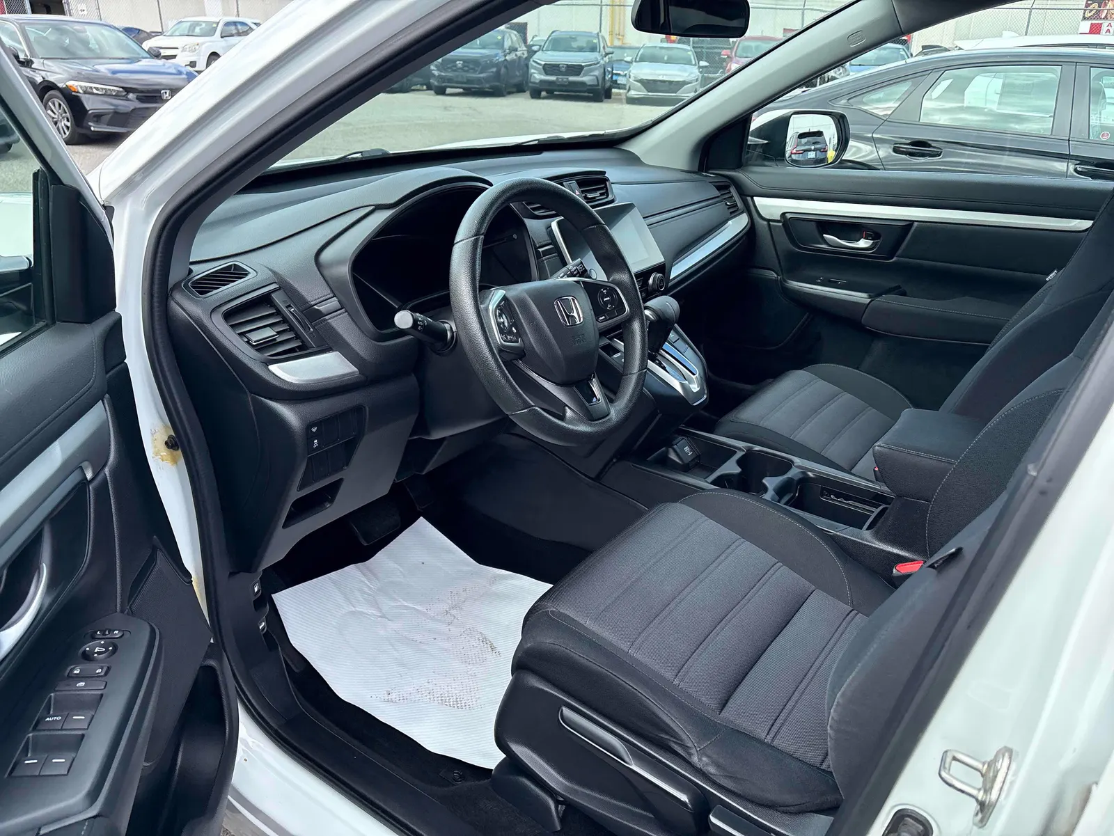 Interior driver side
