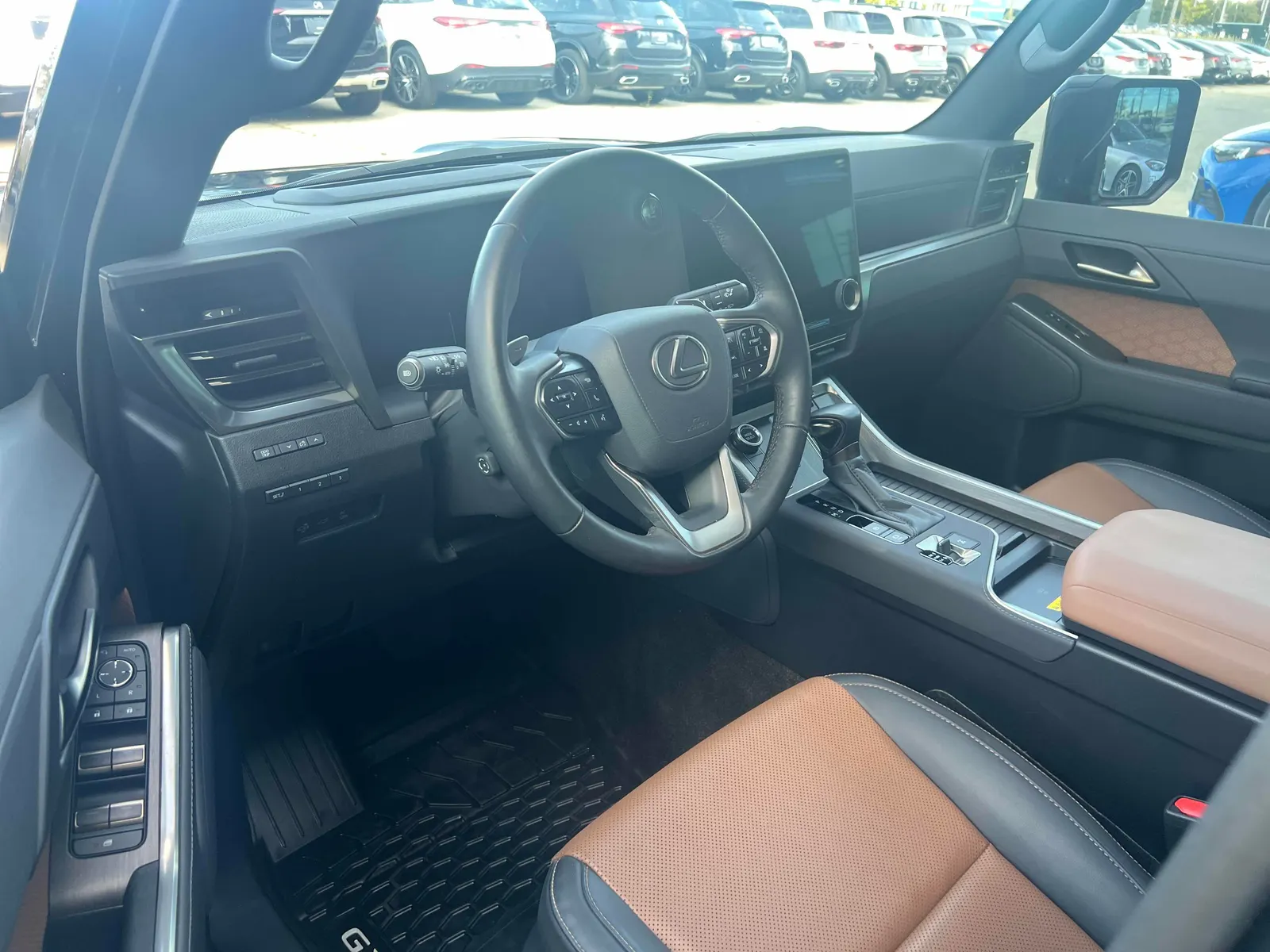 Interior driver side