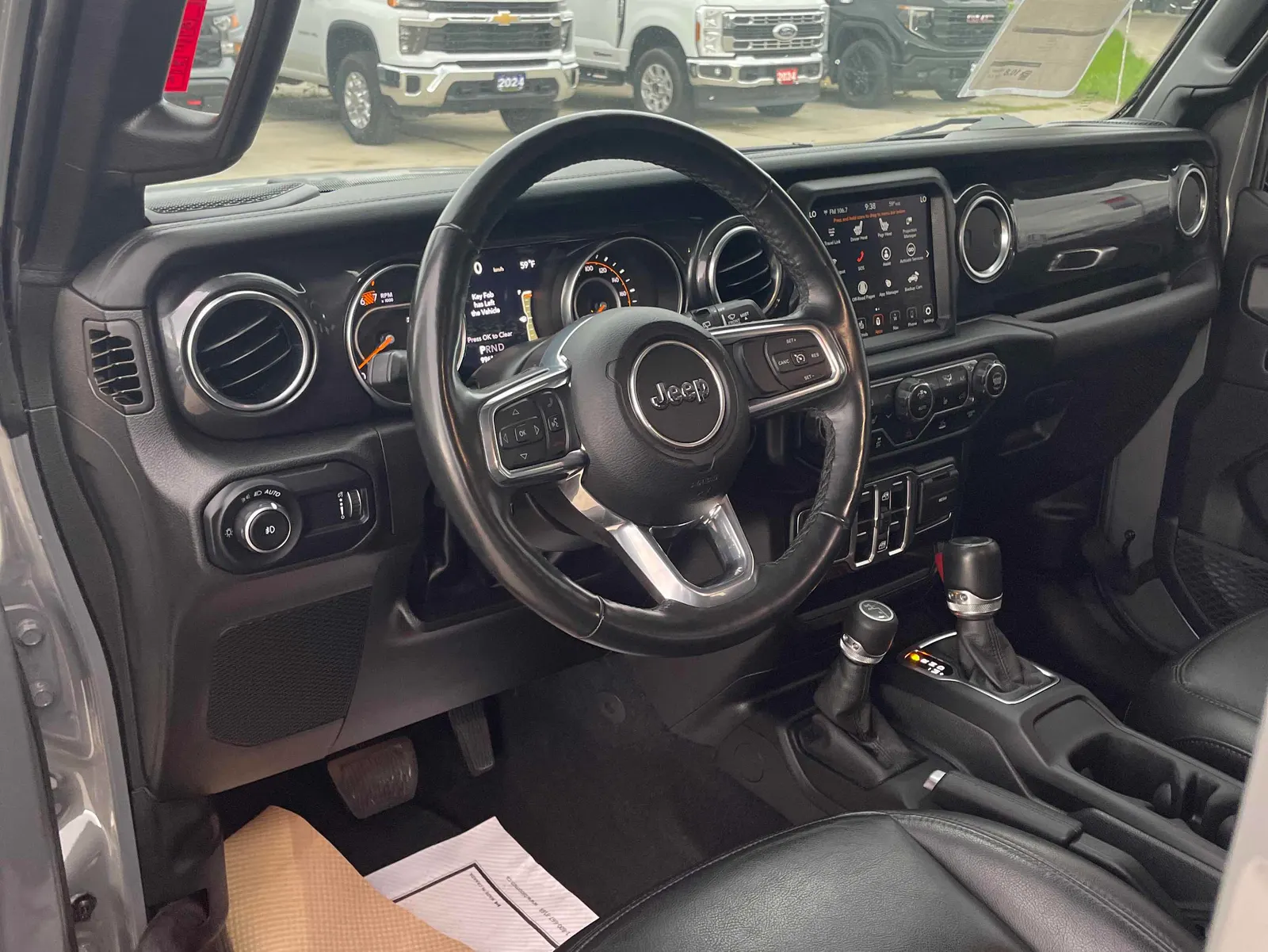 Interior driver side