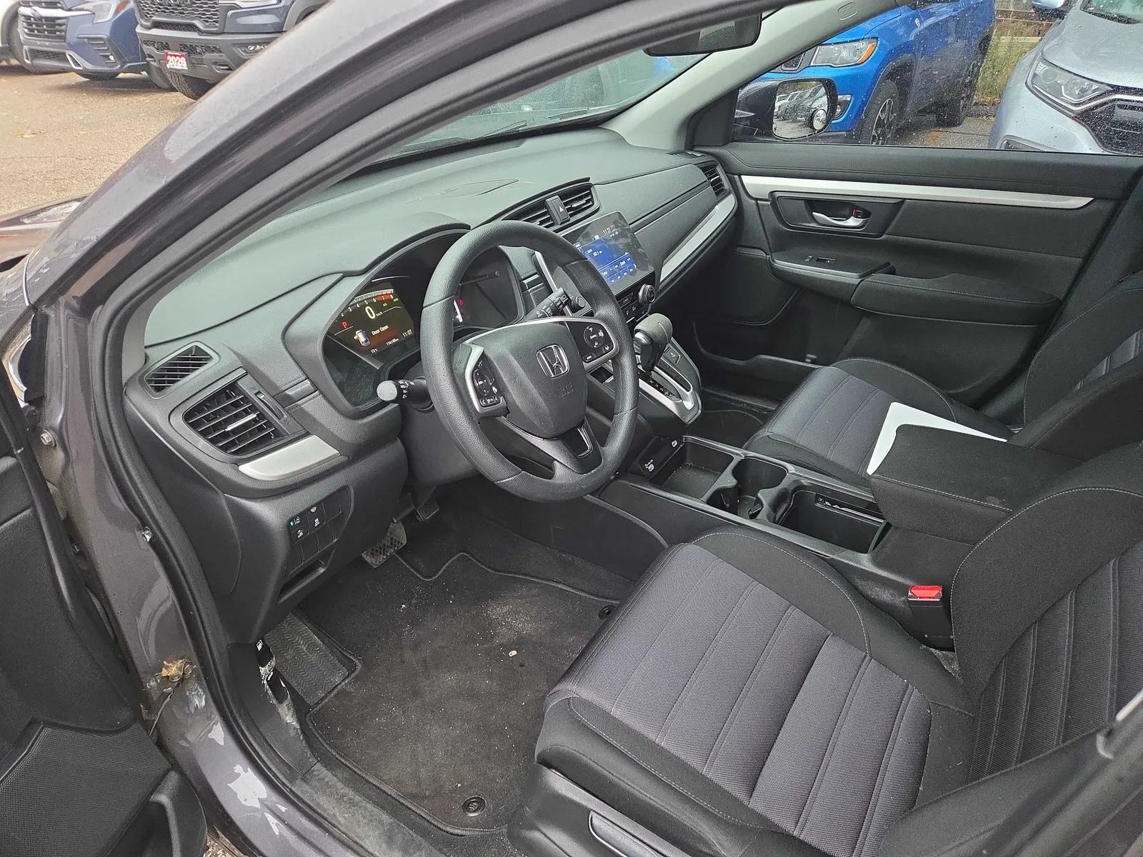 Interior driver side