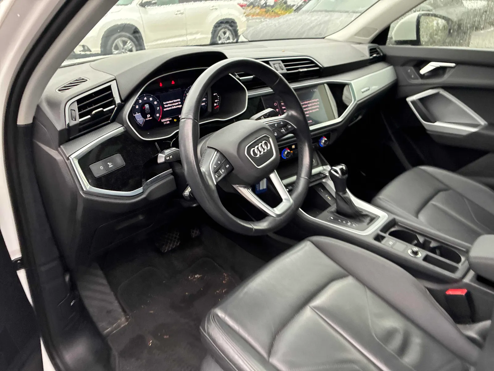 Interior driver side
