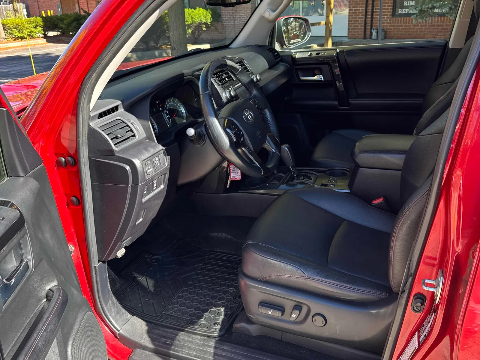Interior driver side