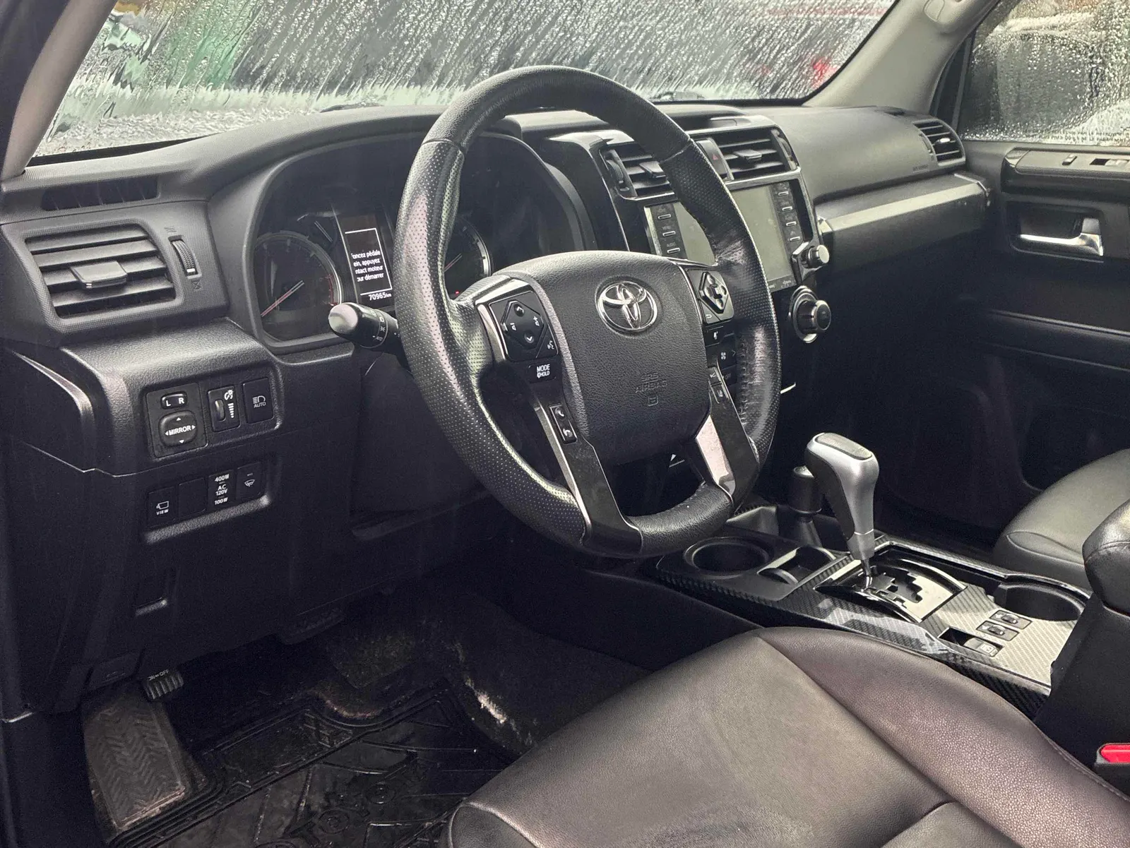 Interior driver side