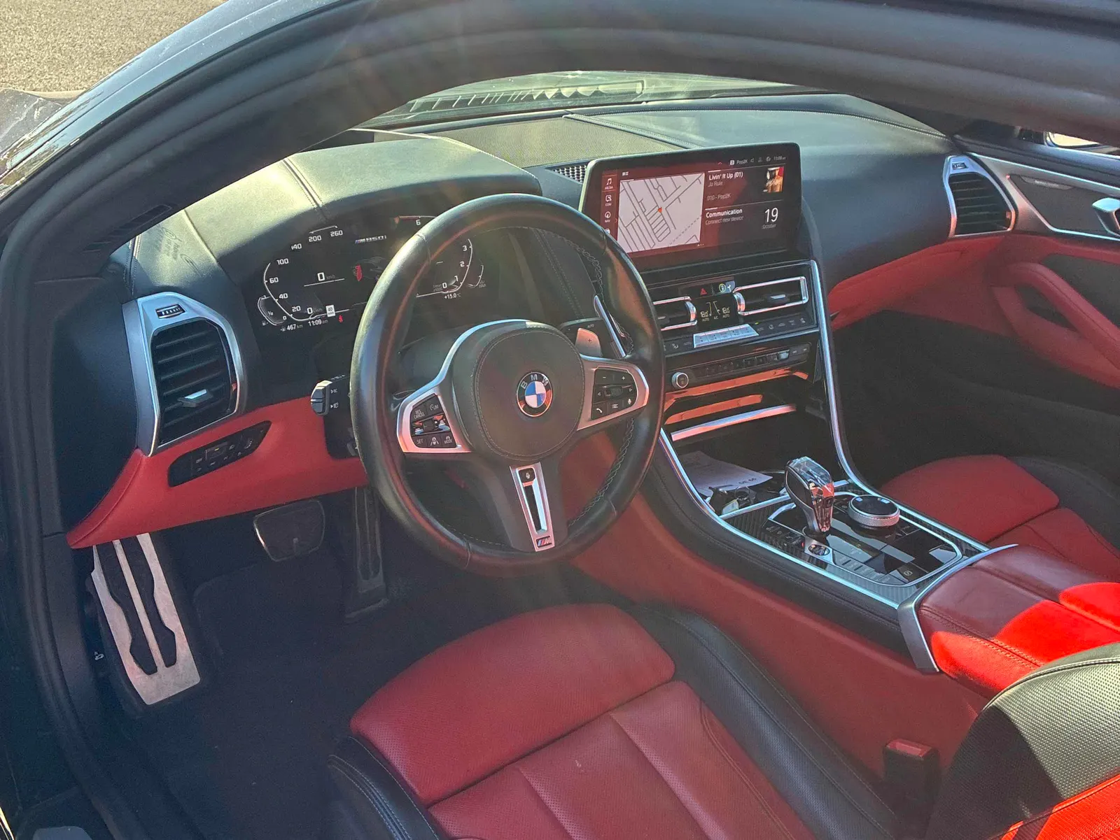 Interior driver side