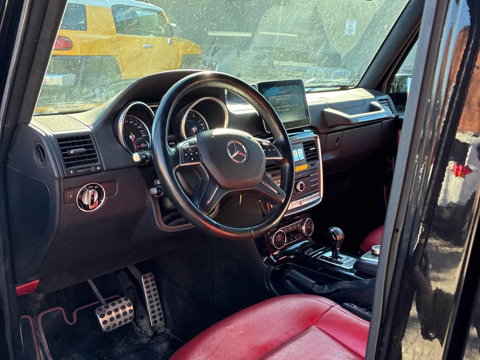 Interior driver side