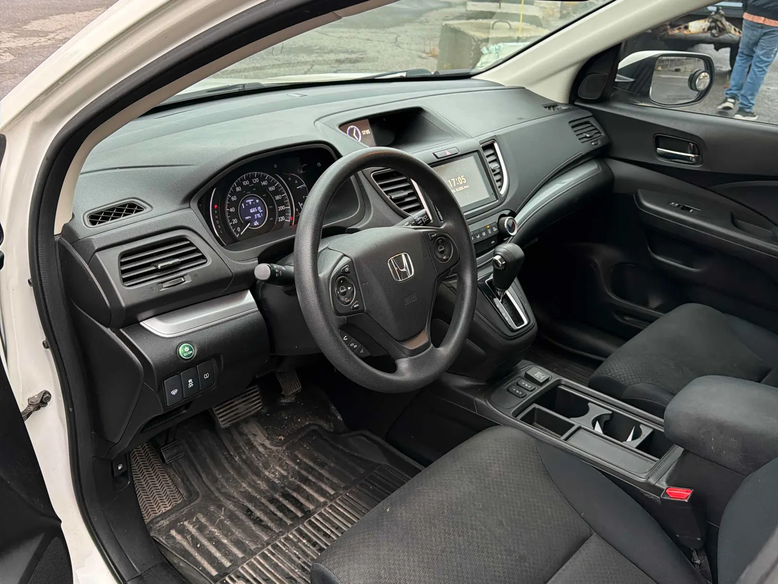 Interior driver side