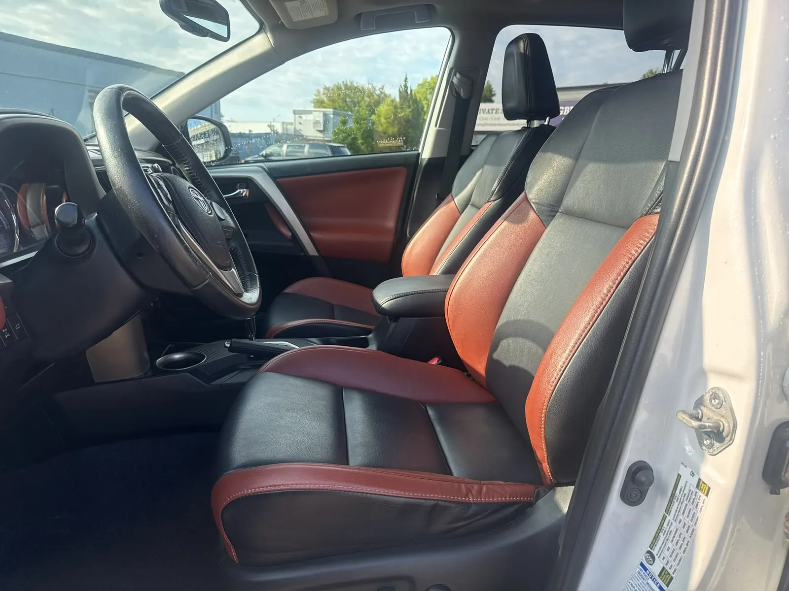 Interior driver side