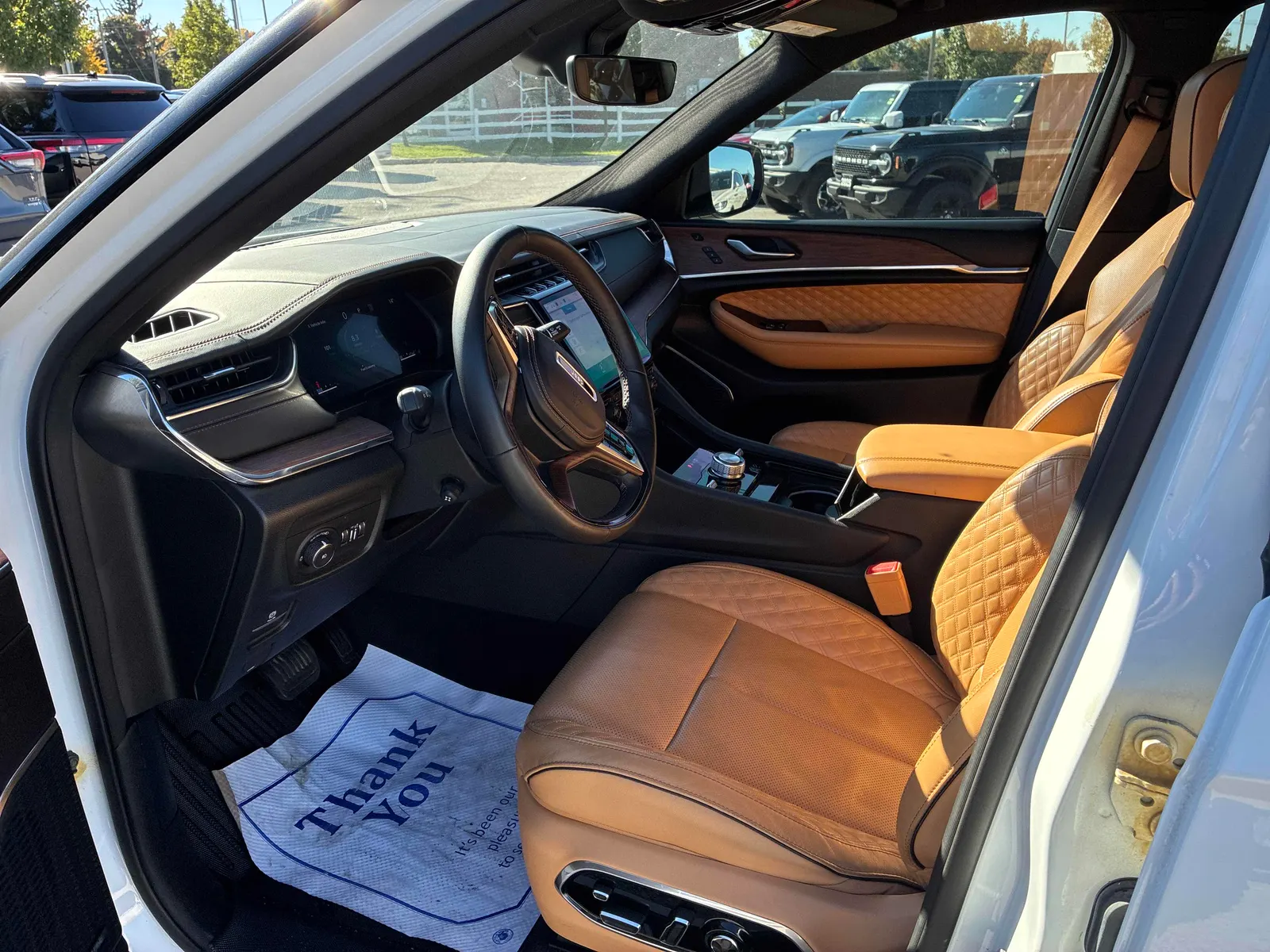 Interior driver side