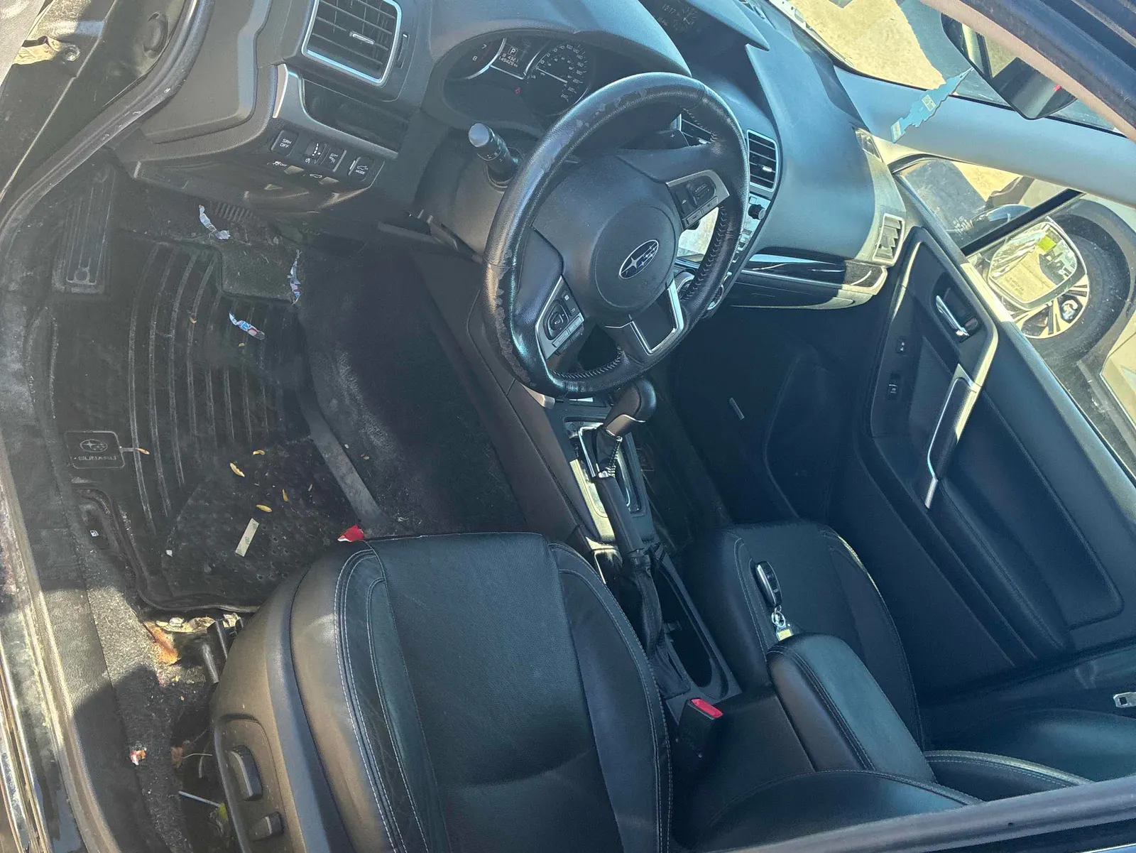 Interior driver side