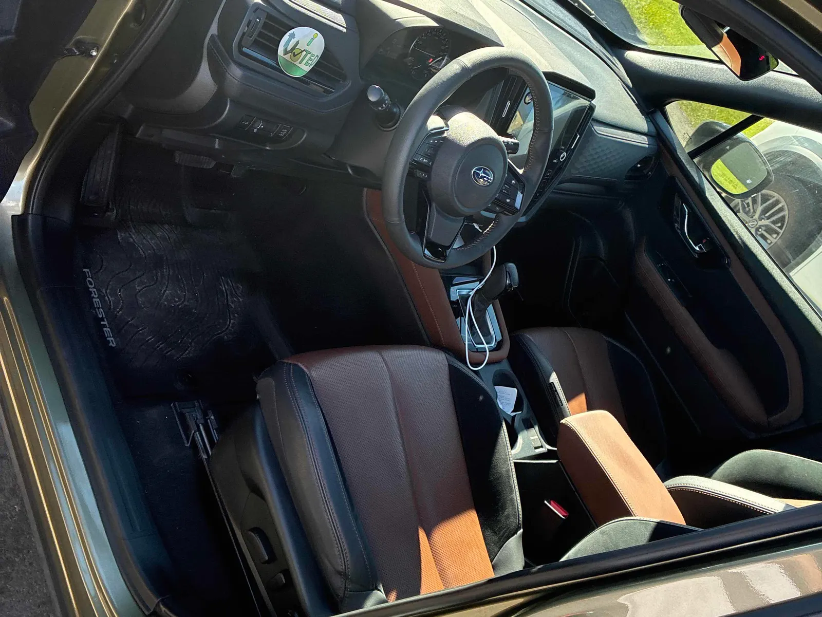 Interior driver side