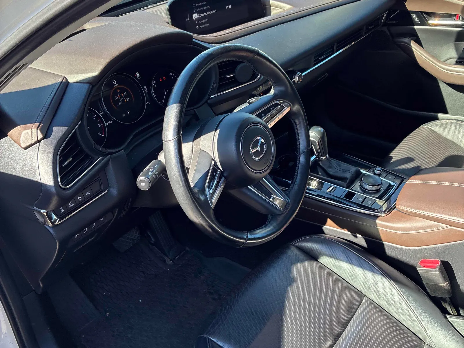 Interior driver side