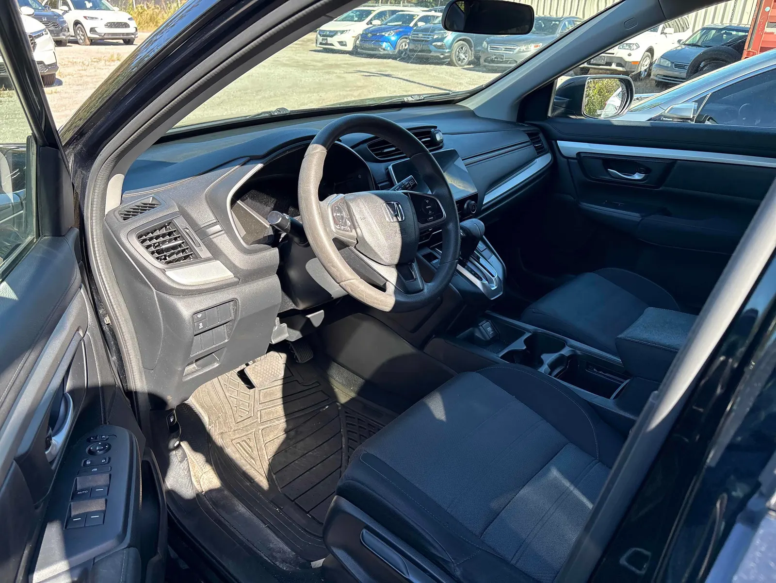 Interior driver side
