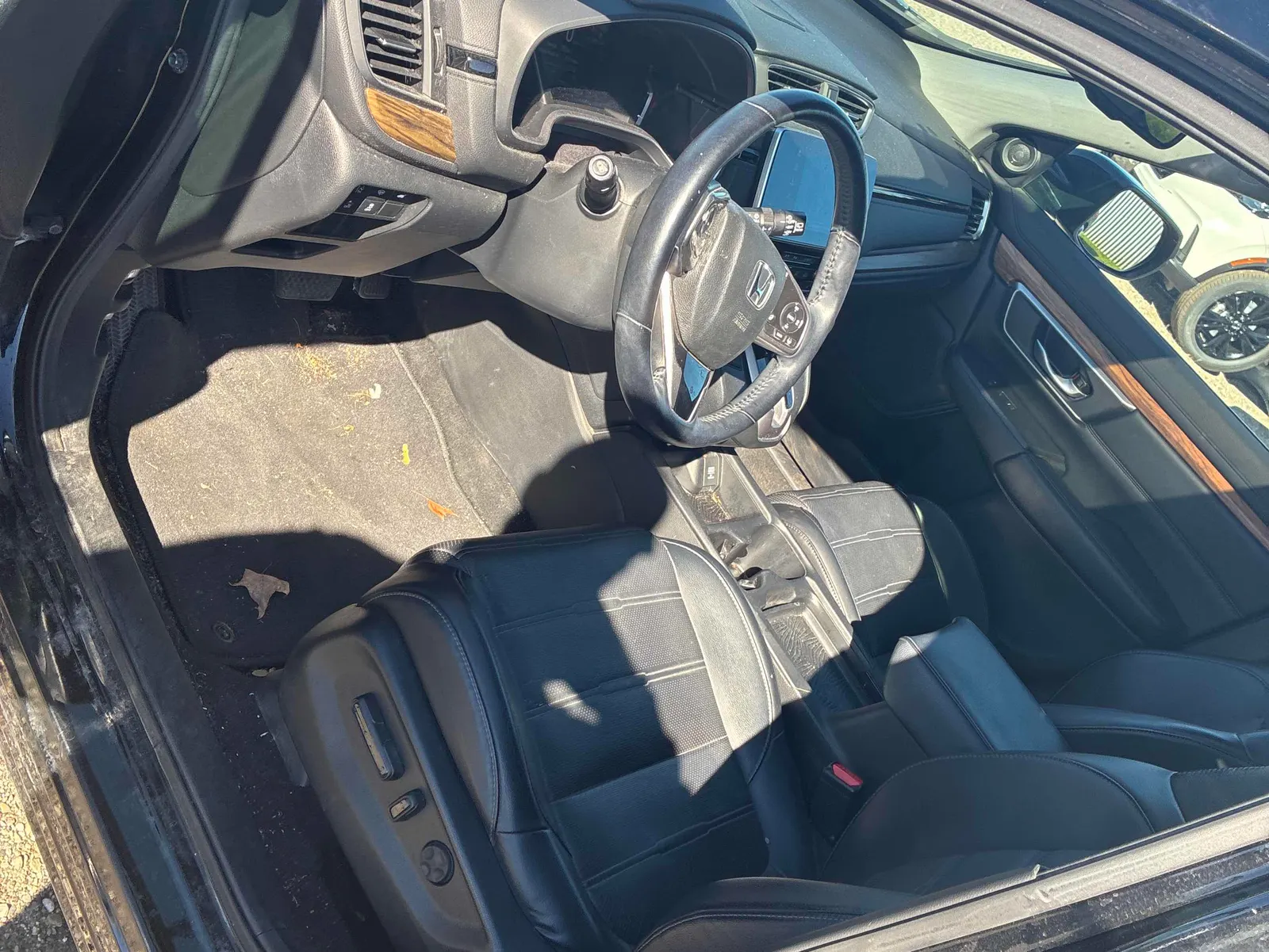 Interior driver side