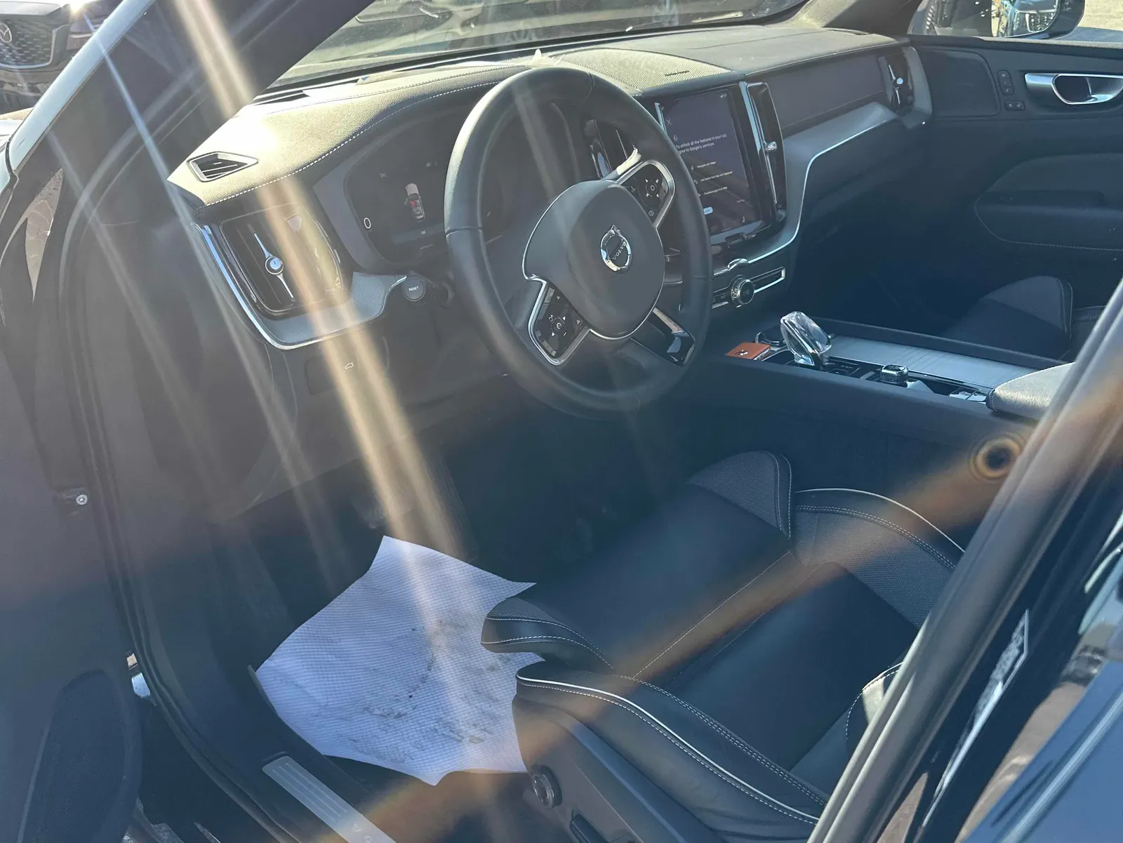 Interior driver side