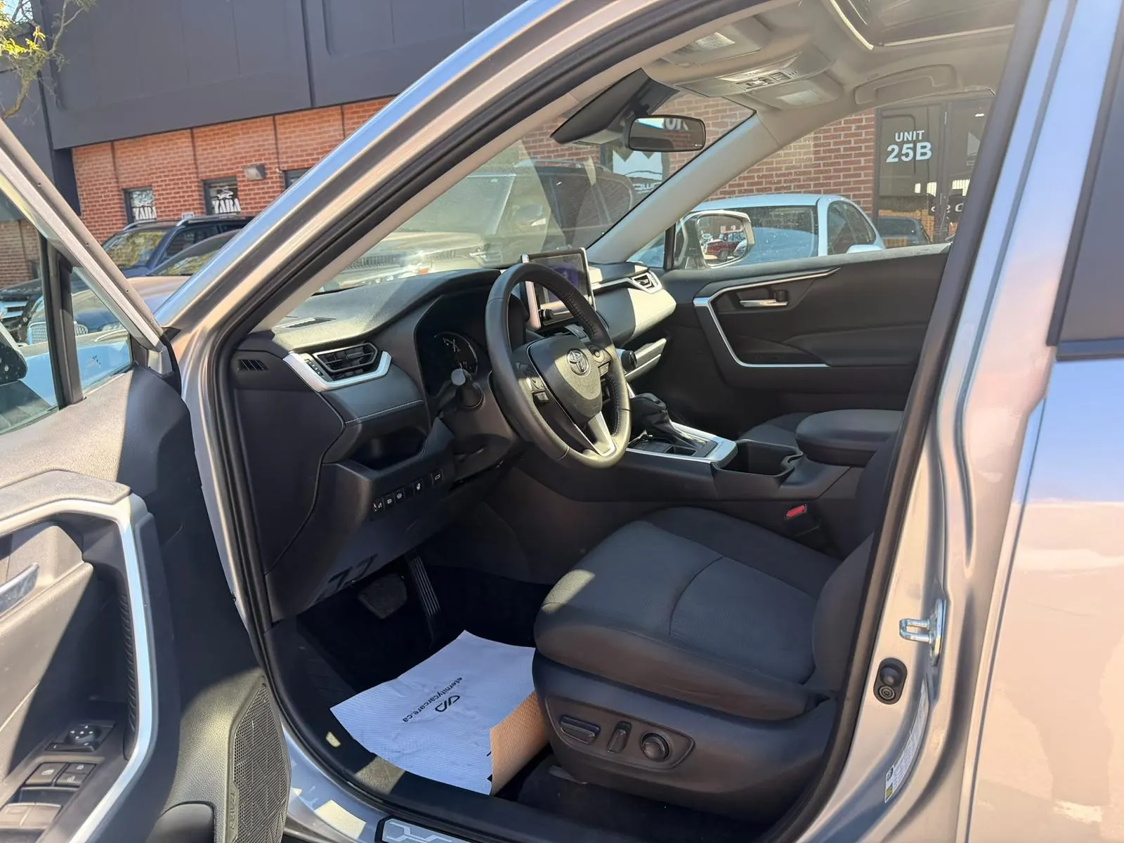 Interior driver side