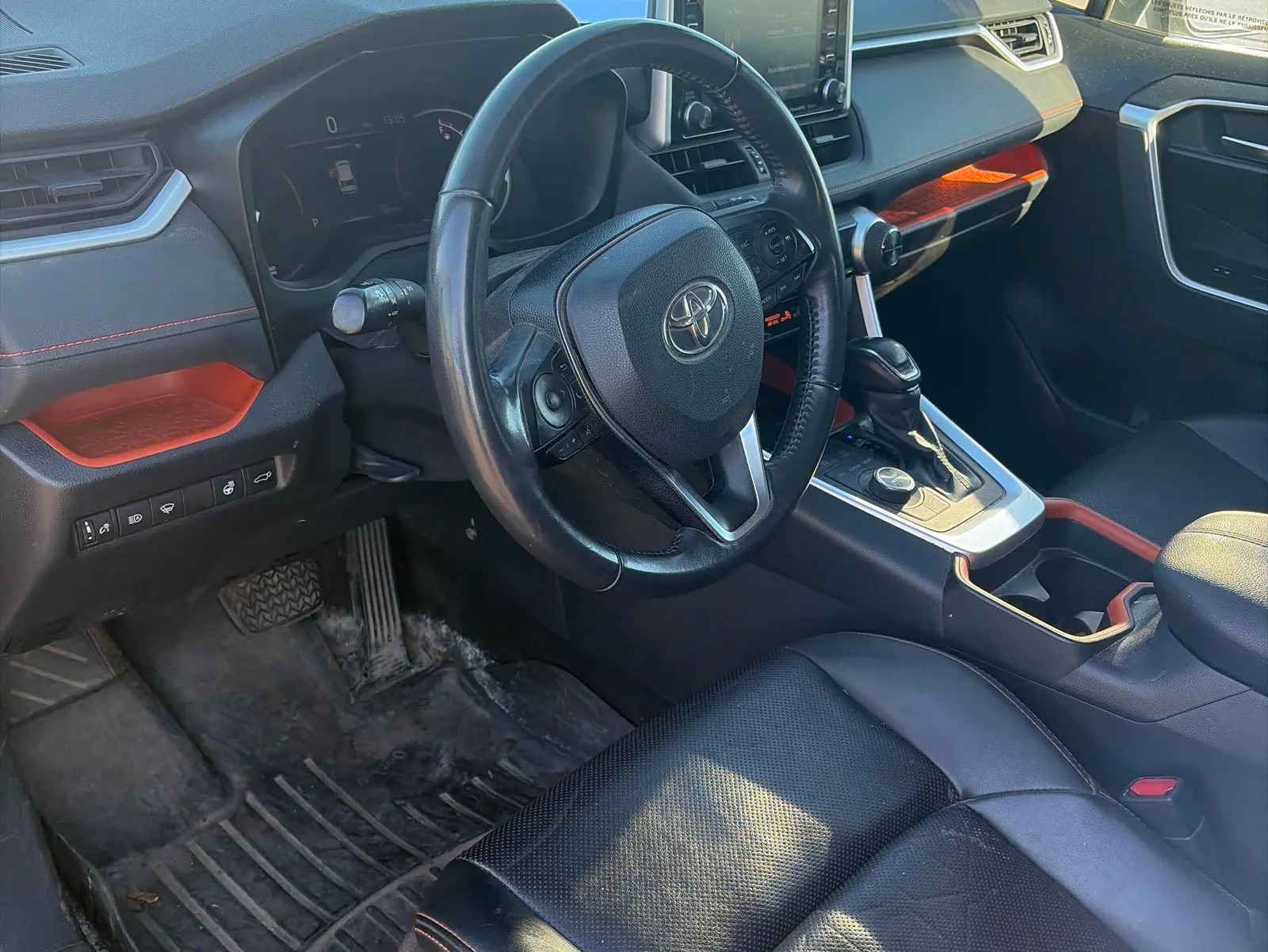 Interior driver side