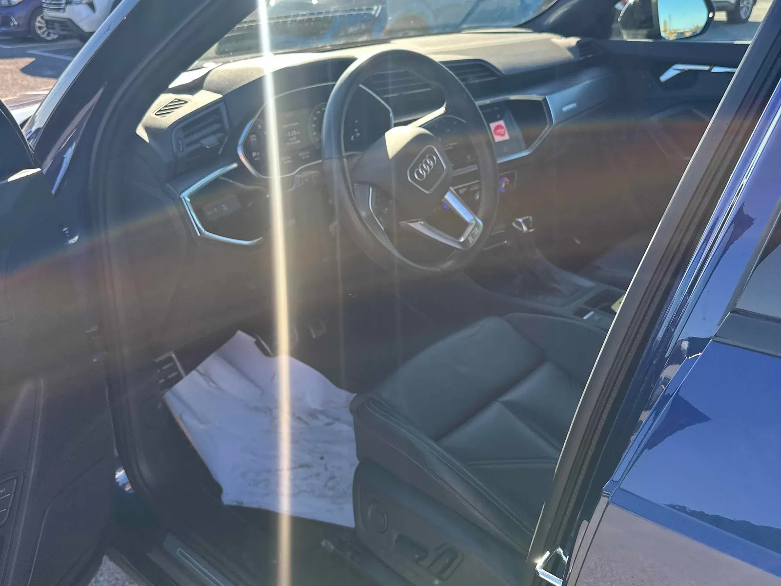 Interior driver side
