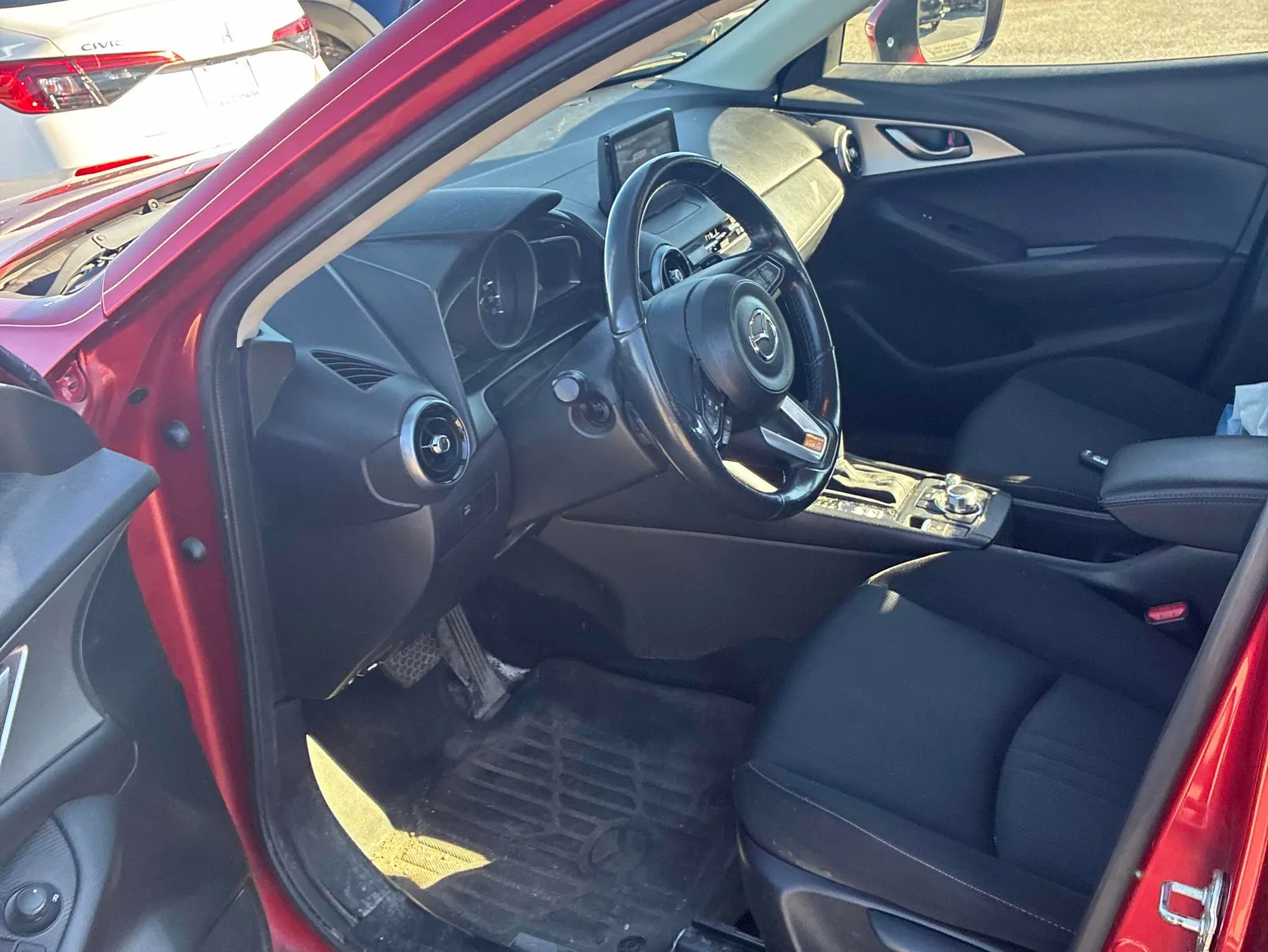 Interior driver side