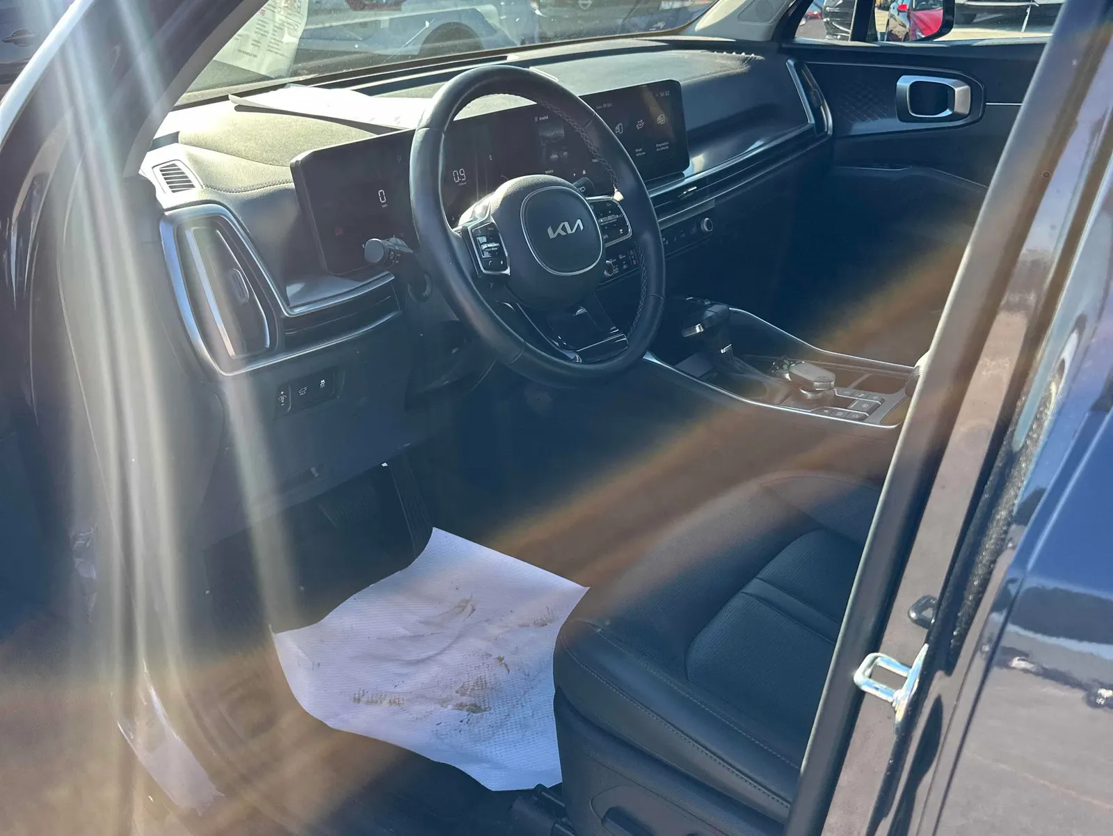Interior driver side