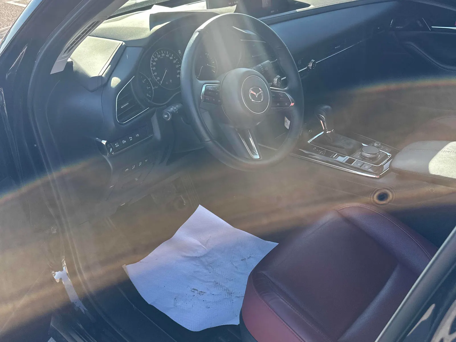 Interior driver side