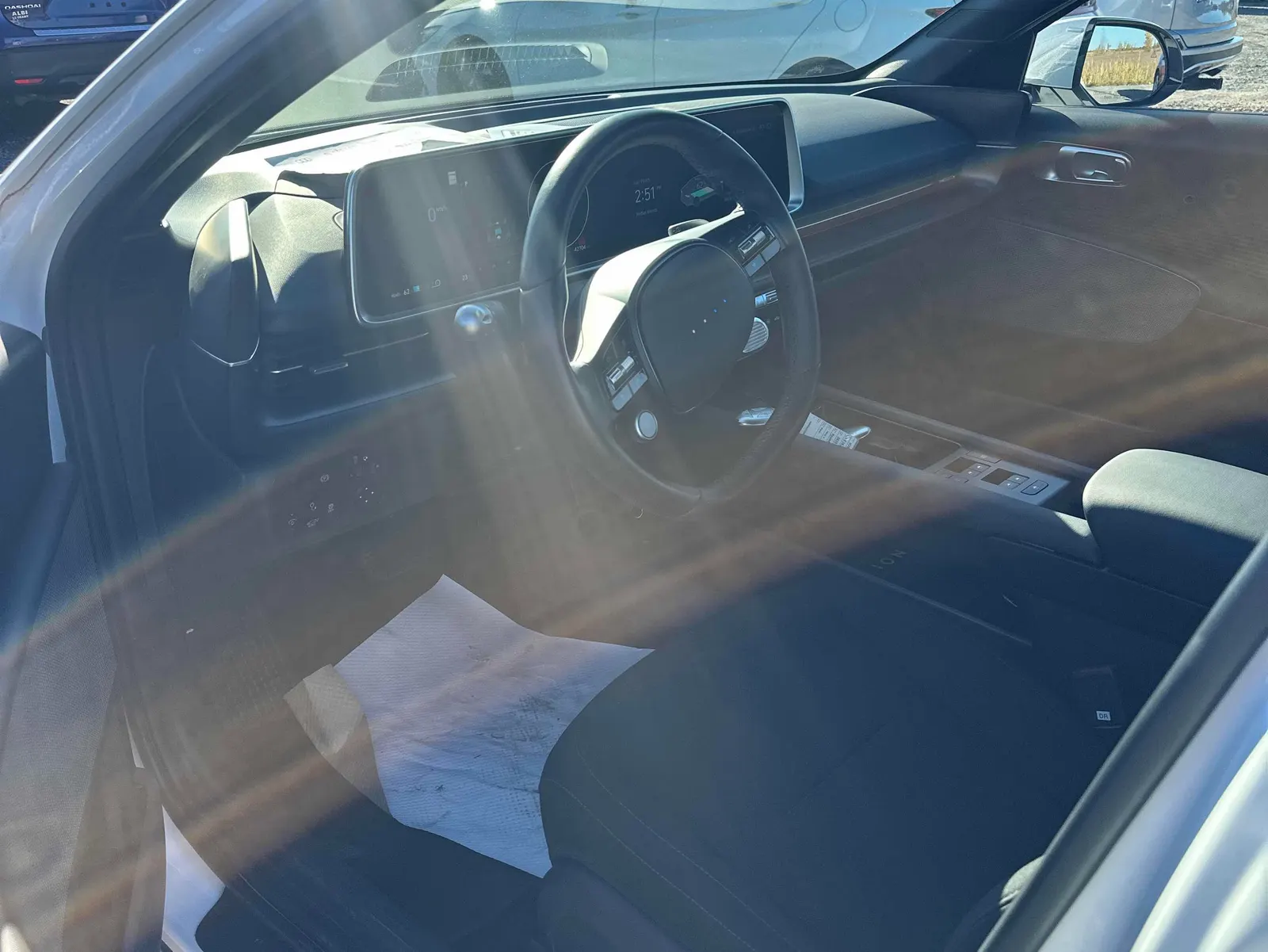 Interior driver side