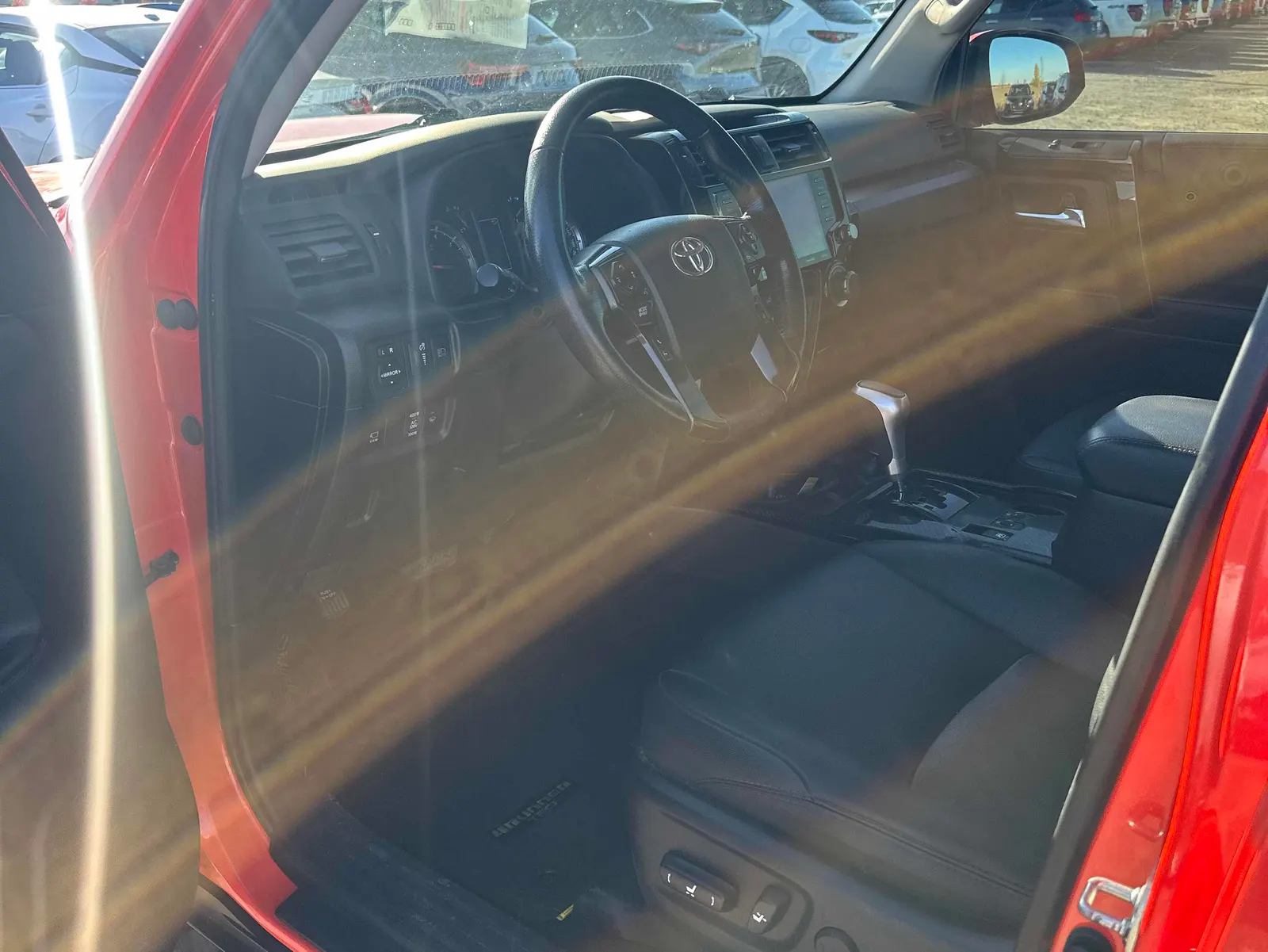 Interior driver side