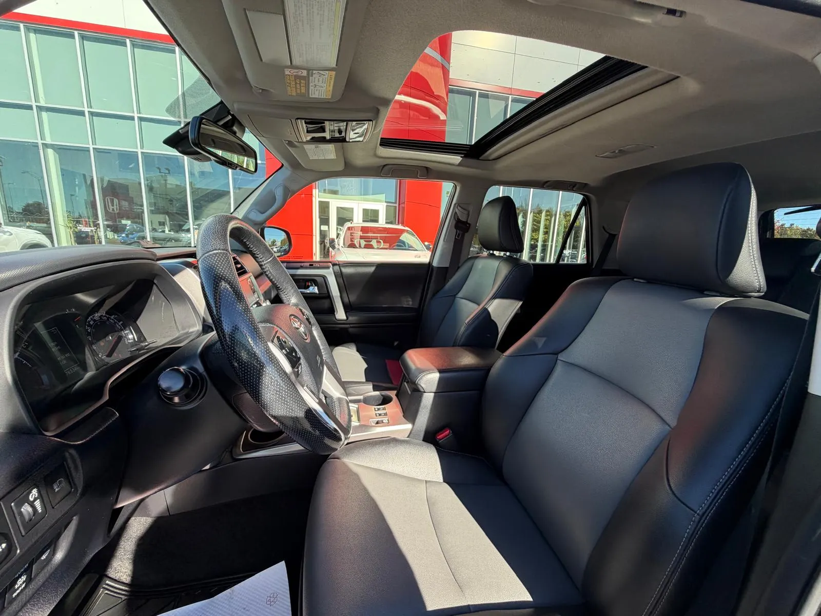 Interior driver side