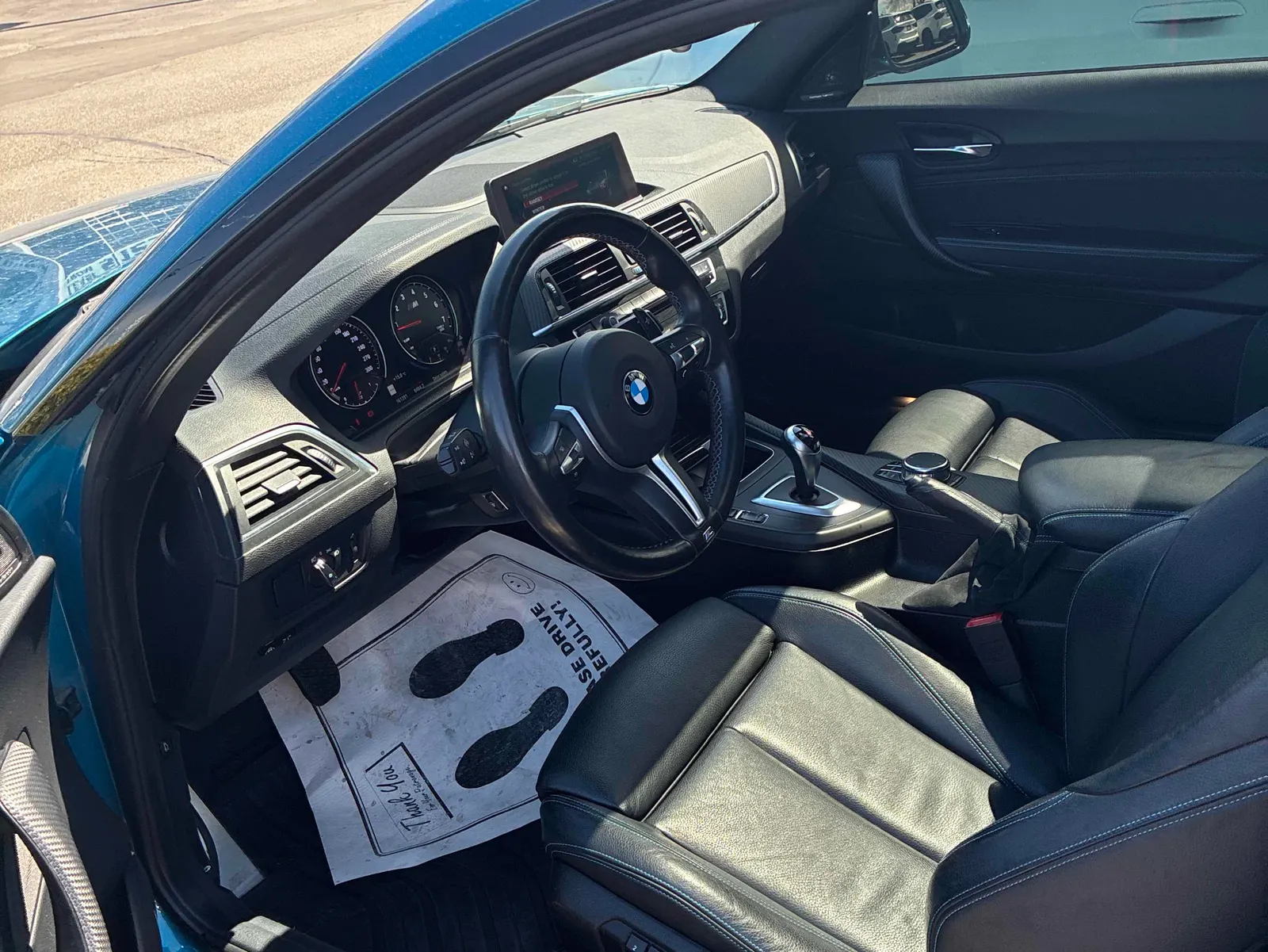 Interior driver side