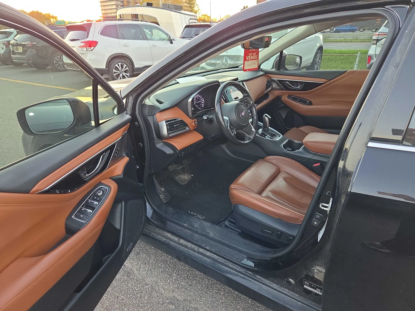 Interior driver side