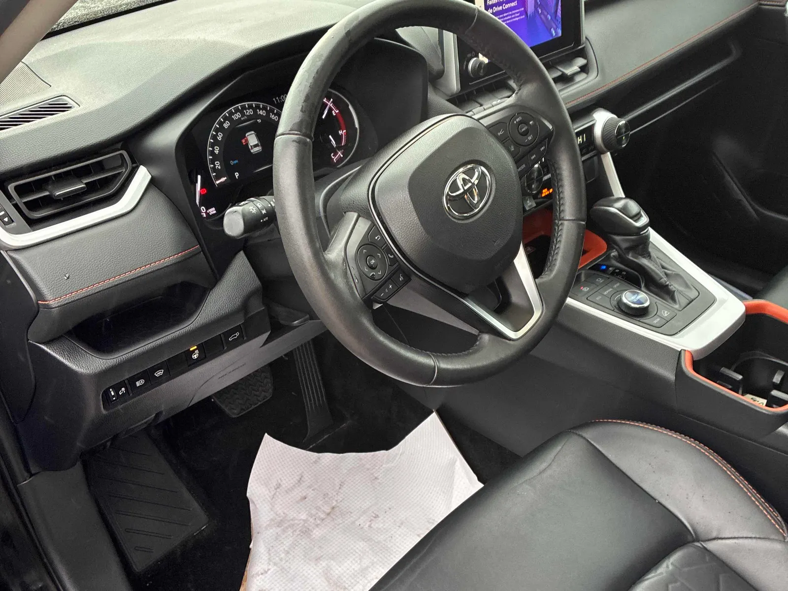 Interior driver side