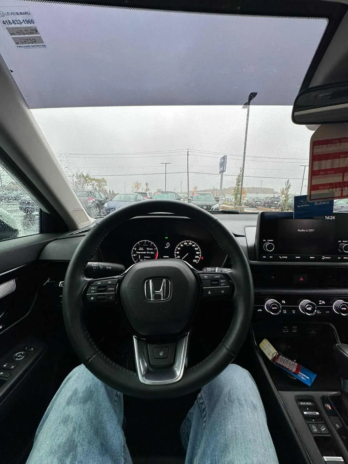 Interior driver side