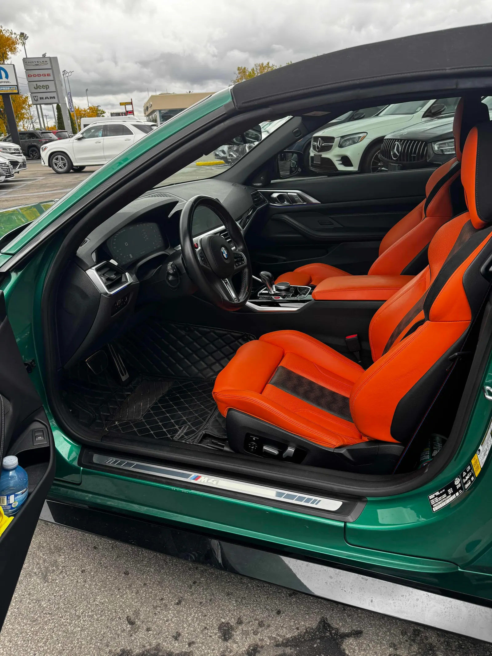 Interior driver side