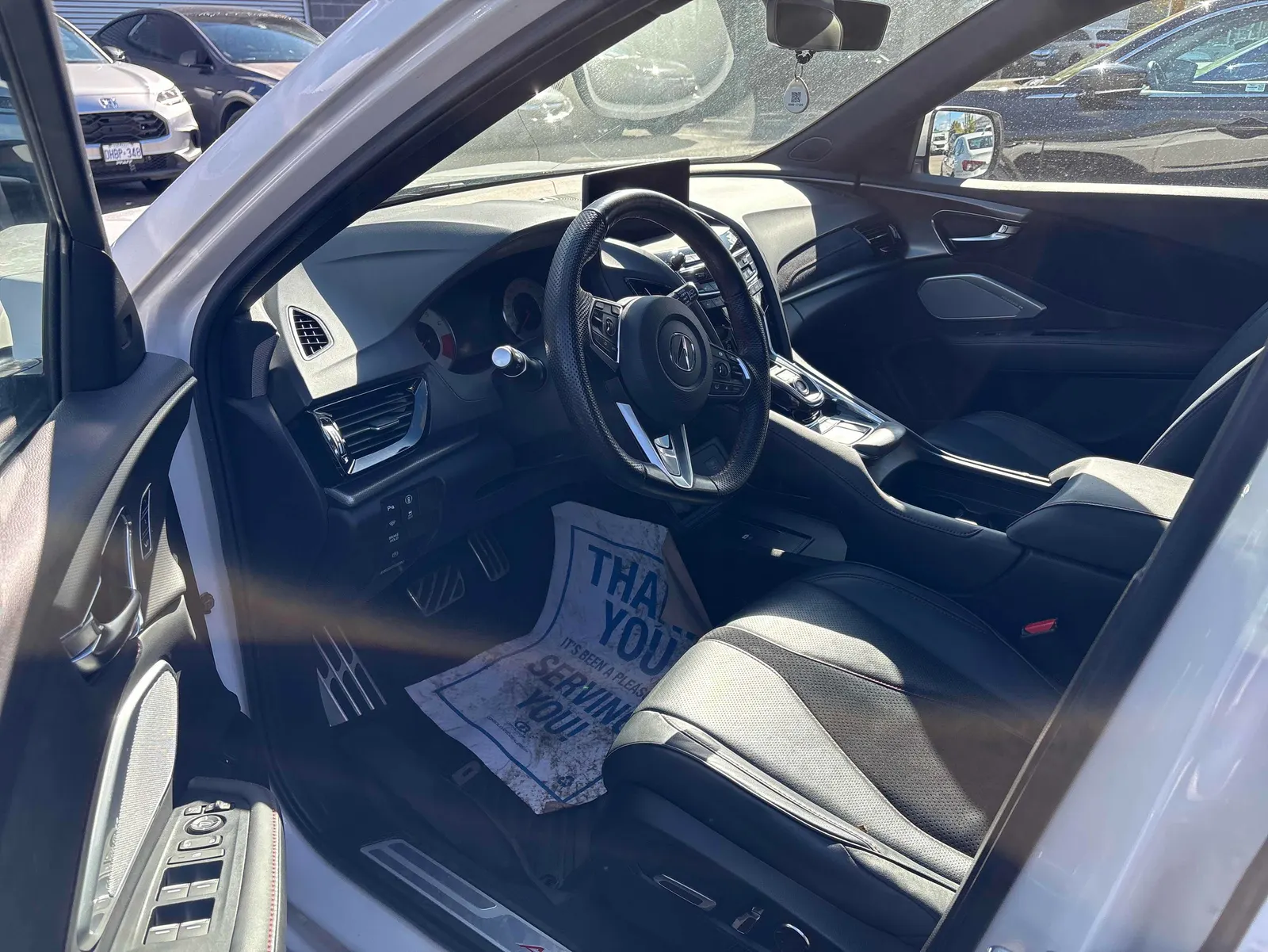 Interior driver side