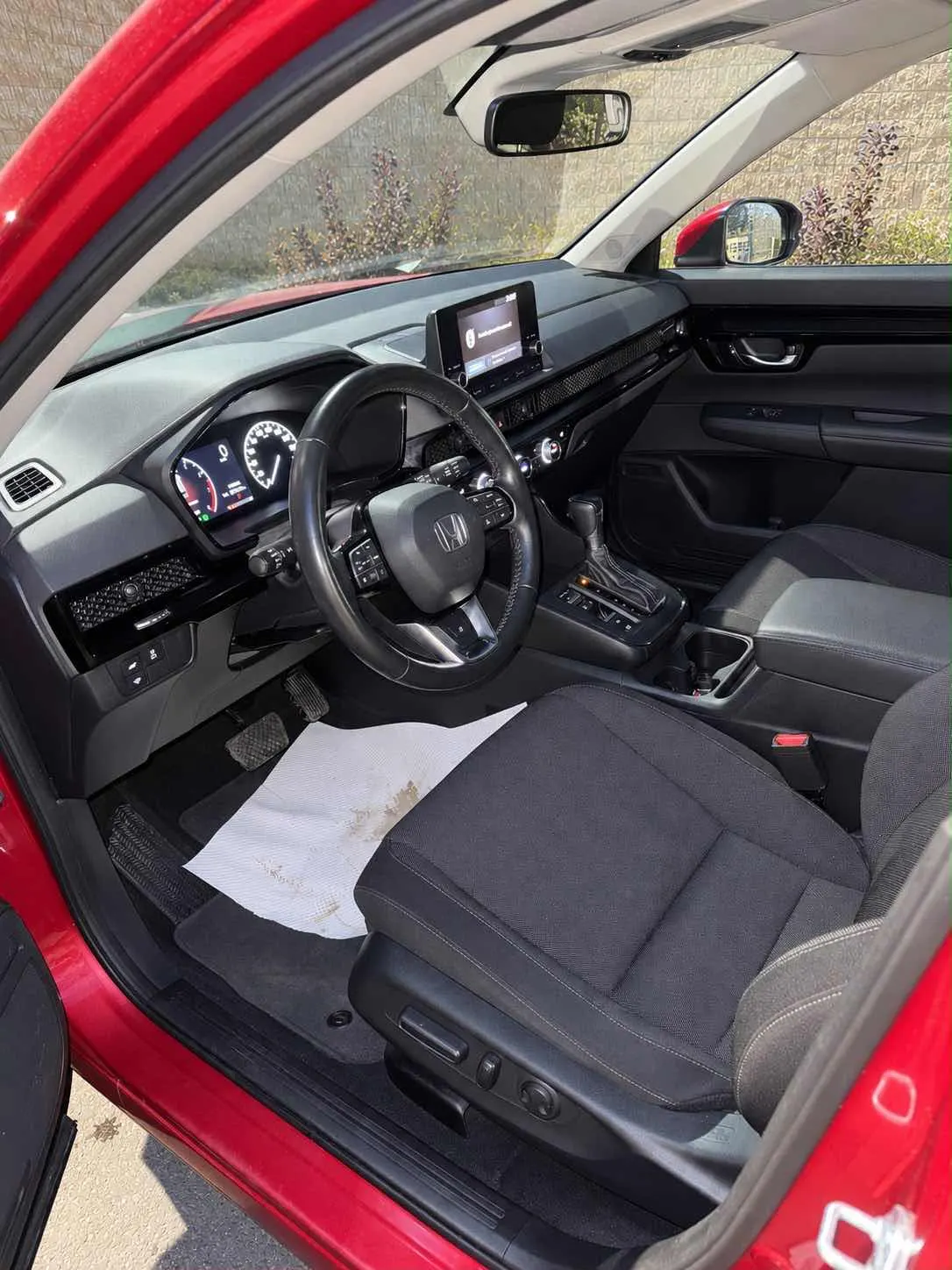 Interior driver side