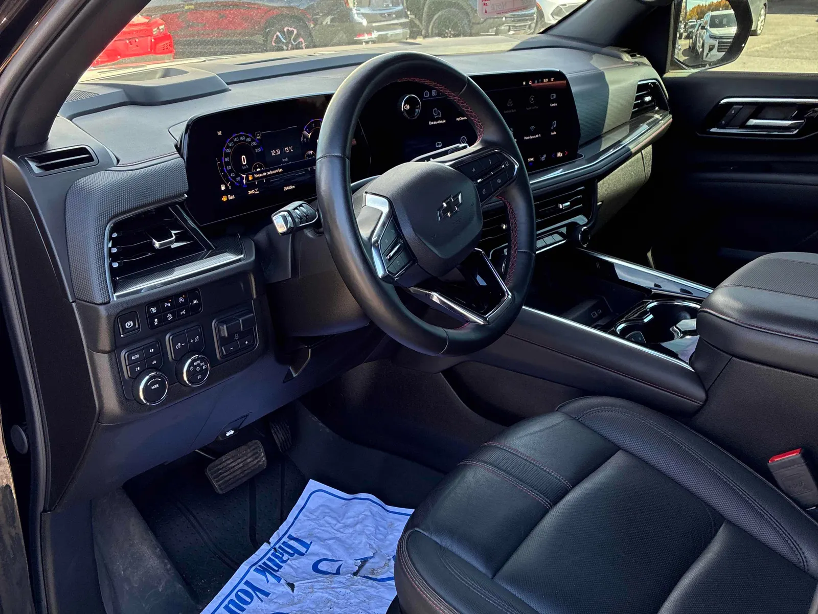 Interior driver side