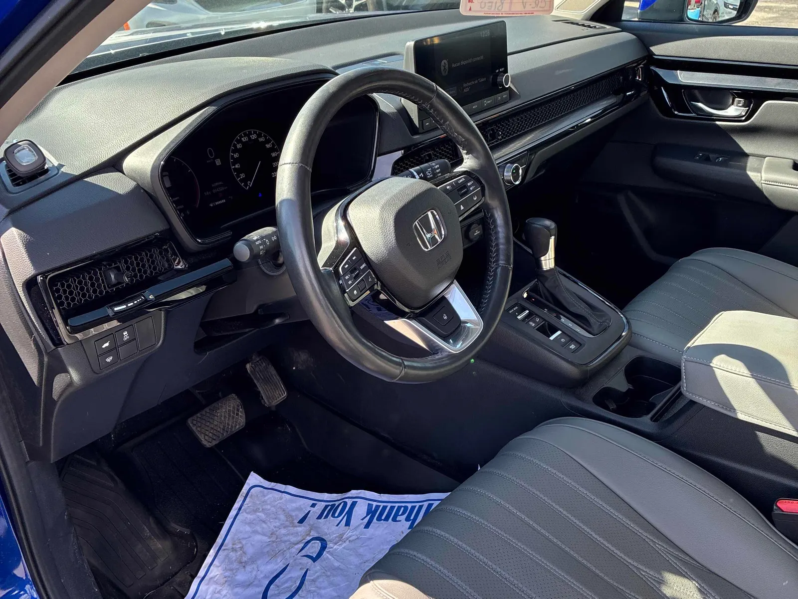 Interior driver side