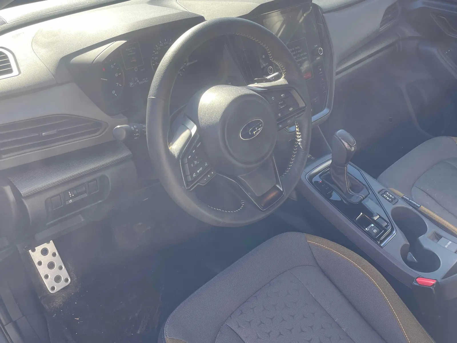 Interior driver side