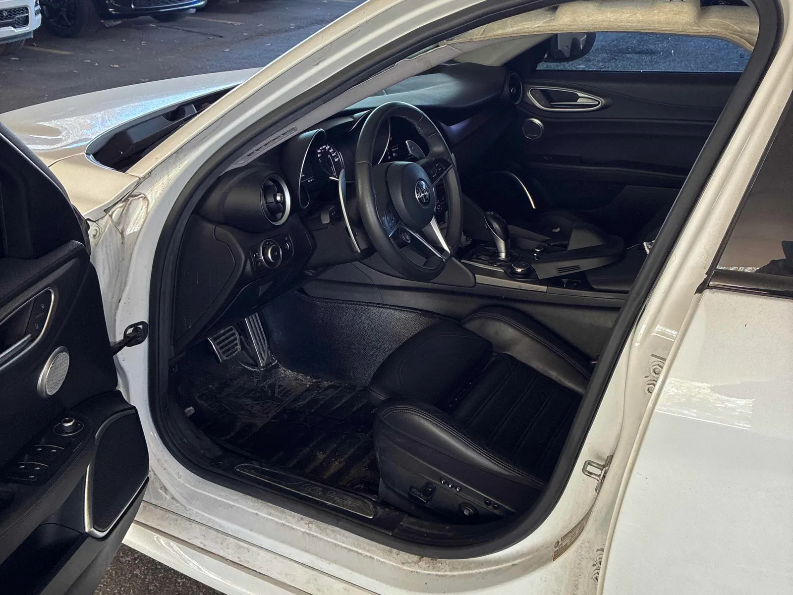Interior driver side