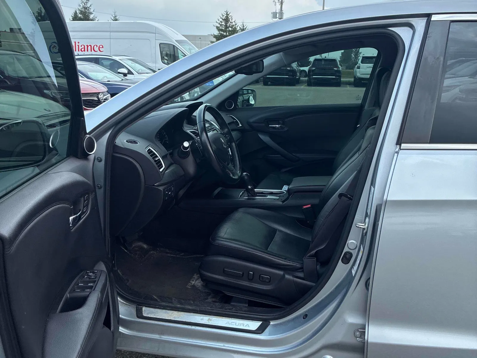 Interior driver side