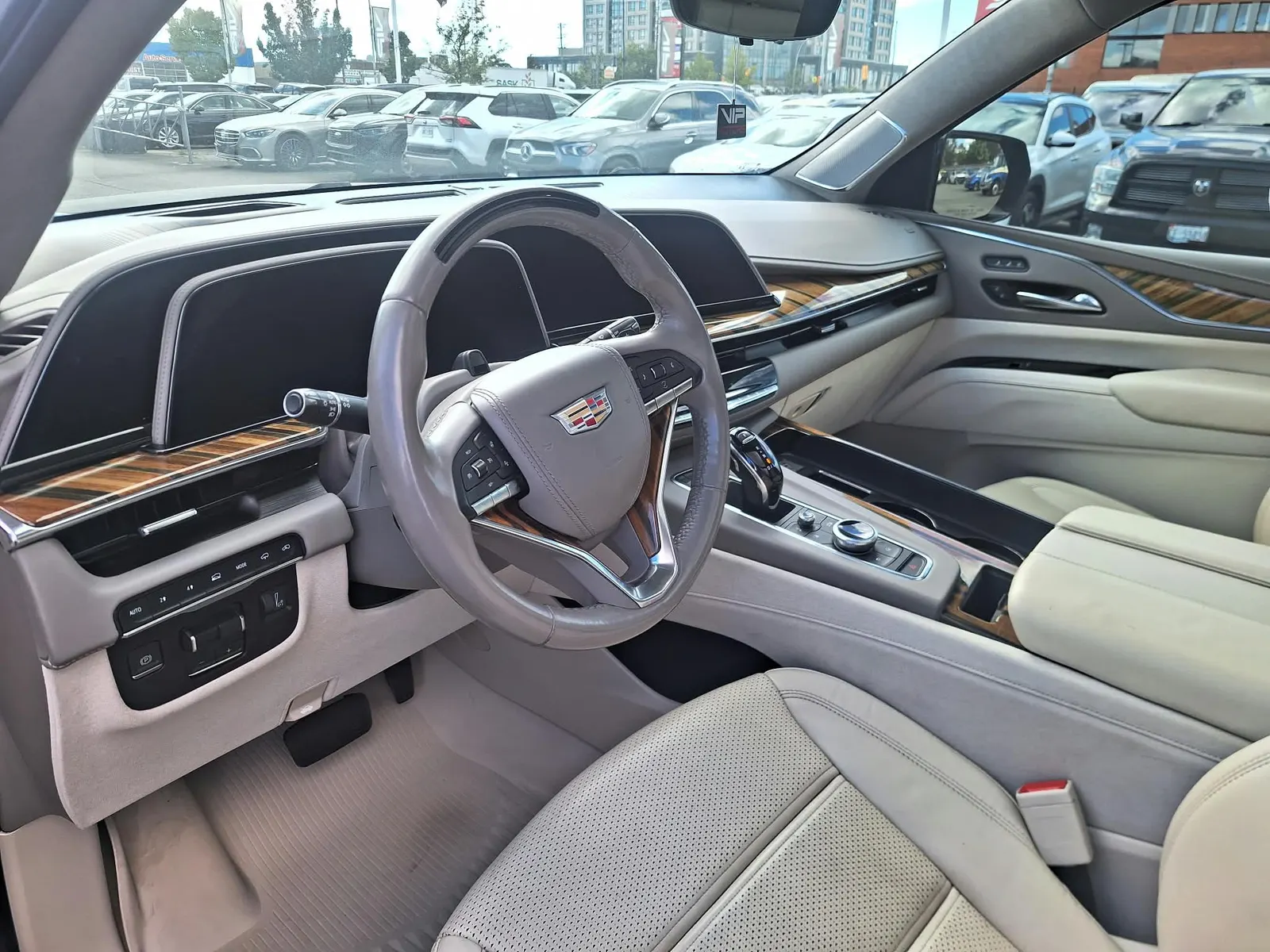 Interior driver side