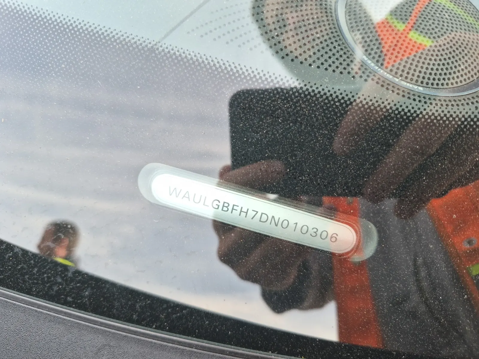 Dash VIN Plate Photo