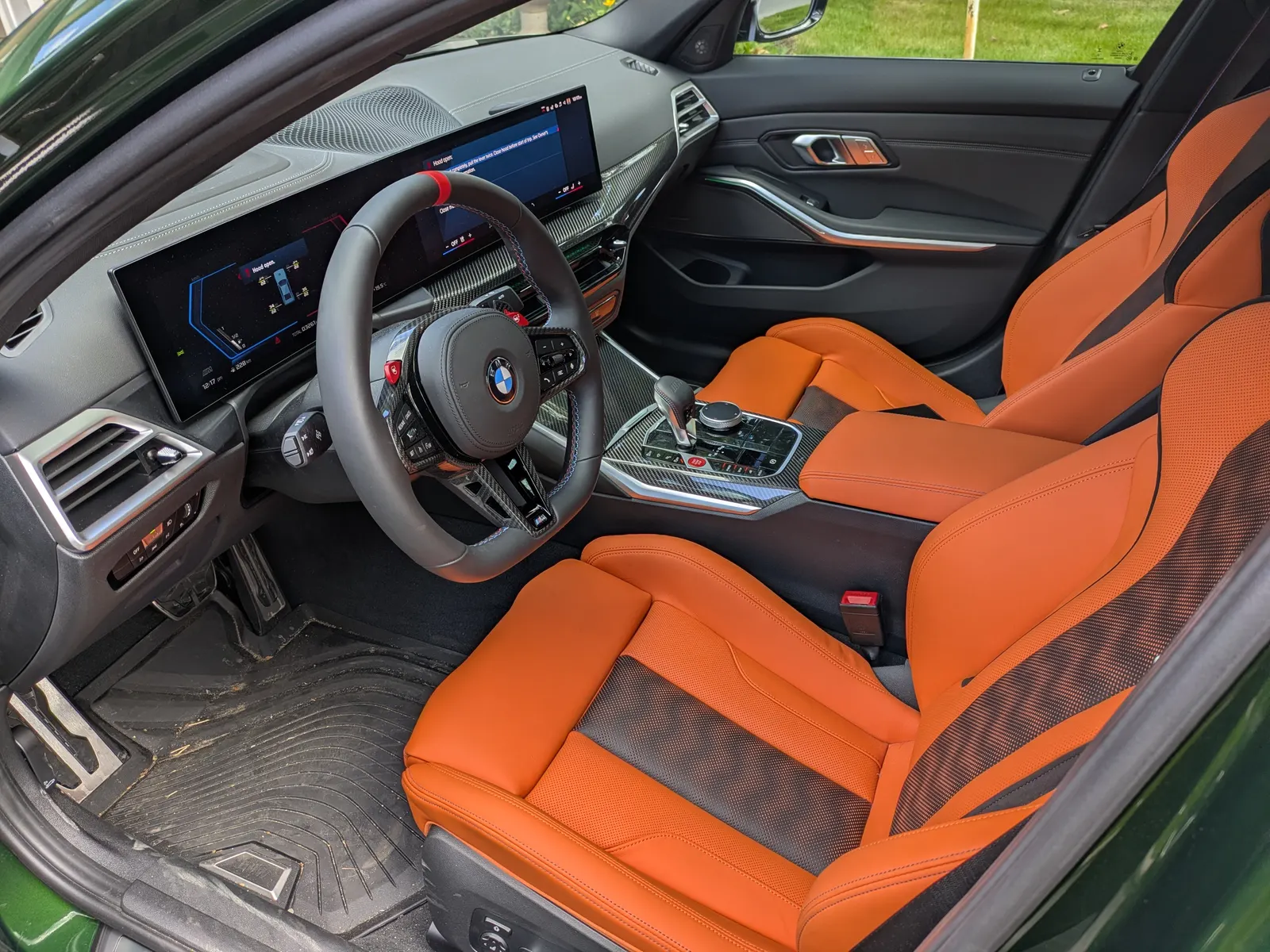 Interior driver side