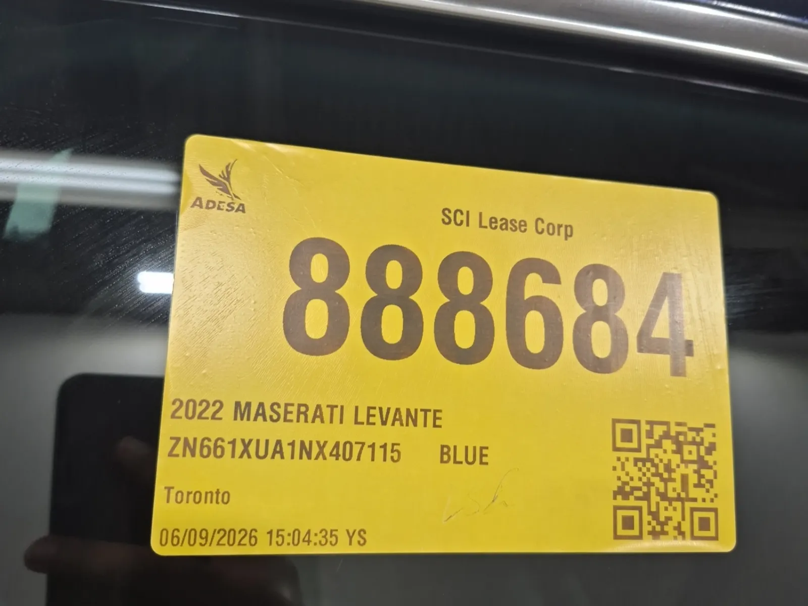 Inventory Label Photo