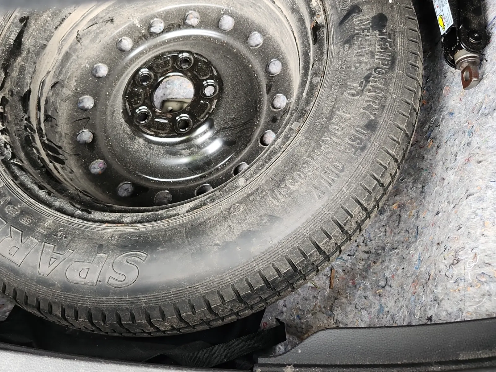 Spare Tire & Wheel Photo