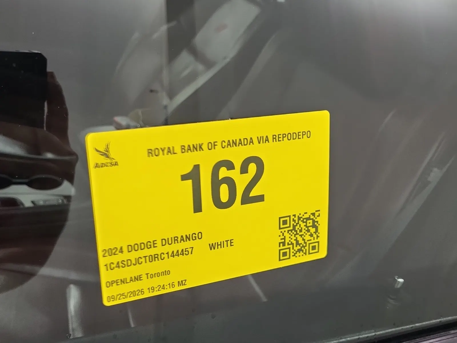Inventory Label Photo
