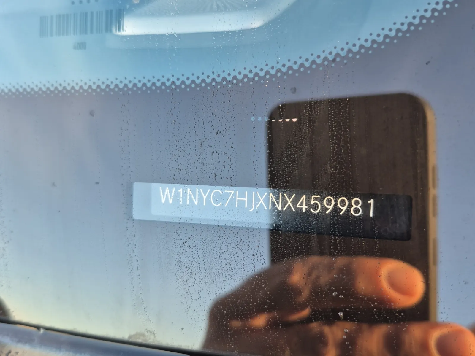 Dash VIN Plate Photo